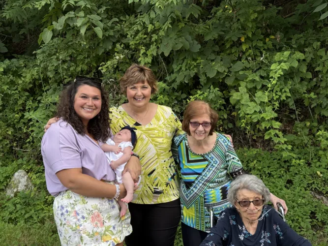 Five Generations Of Family